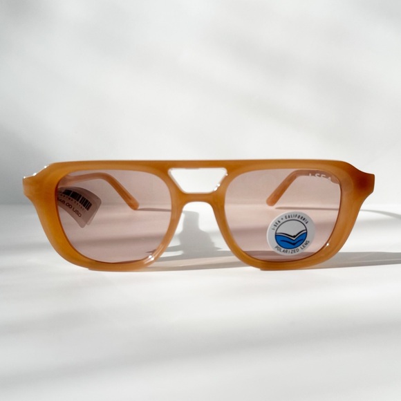 Anthropologie x I SEA Ruby Sunglasses in Prosecco/Melon | NWT main image 7
